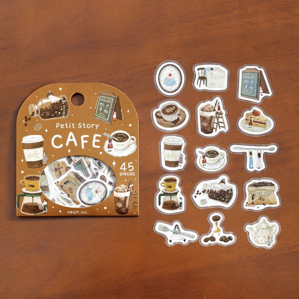 BGM Planner Stickers Foil stamped flake sticker 4-types