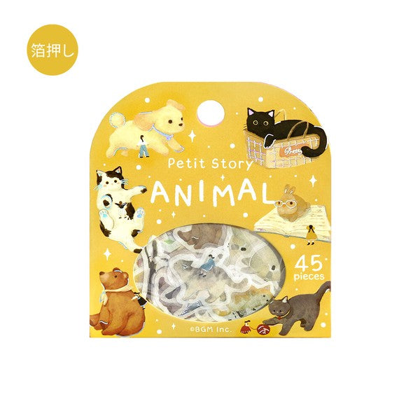 BGM Planner Stickers Foil stamped flake sticker 4-types