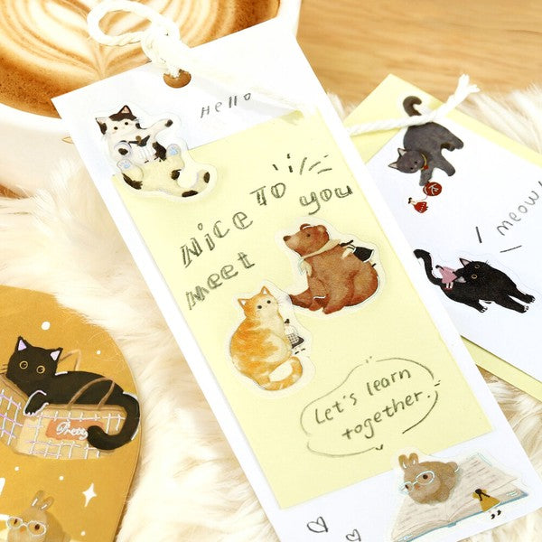 BGM Planner Stickers Foil stamped flake sticker 4-types