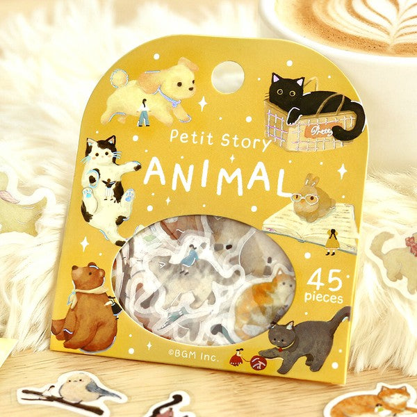 BGM Planner Stickers Foil stamped flake sticker 4-types