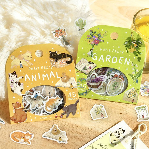 BGM Planner Stickers Foil stamped flake sticker 4-types