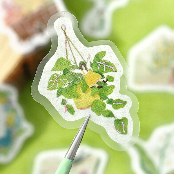 BGM Planner Stickers Foil stamped flake sticker 4-types
