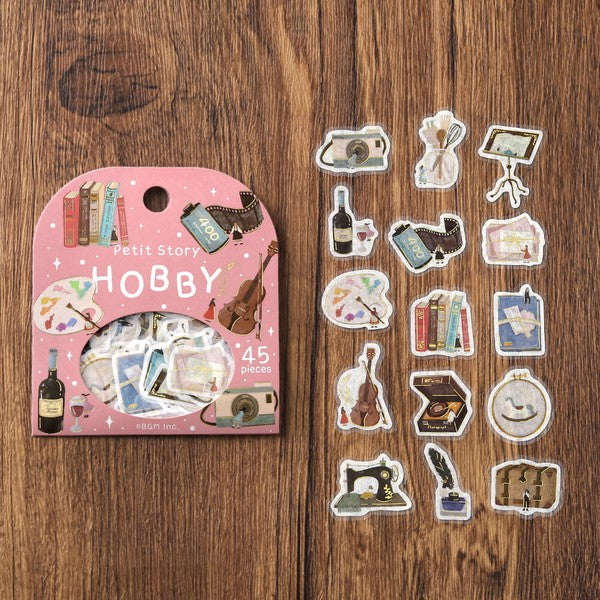 BGM Planner Stickers Foil stamped flake sticker 4-types