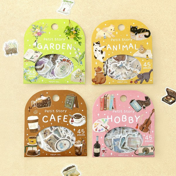 BGM Planner Stickers Foil stamped flake sticker 4-types