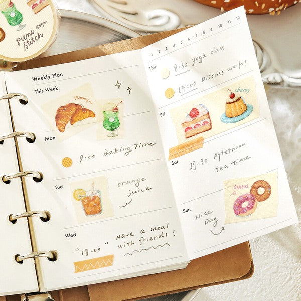 BGM Washi Tape Stitch 6-types
