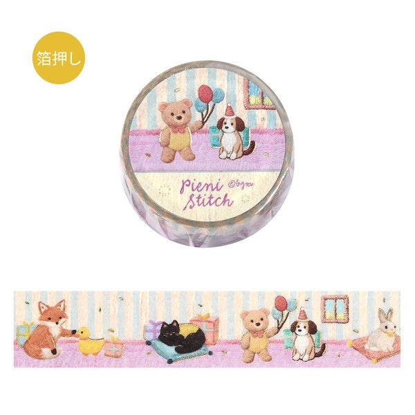 BGM Washi Tape Stitch 6-types