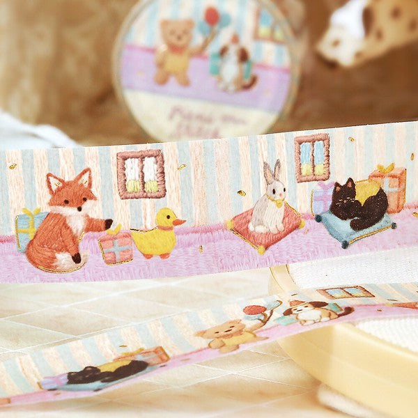 BGM Washi Tape Stitch 6-types