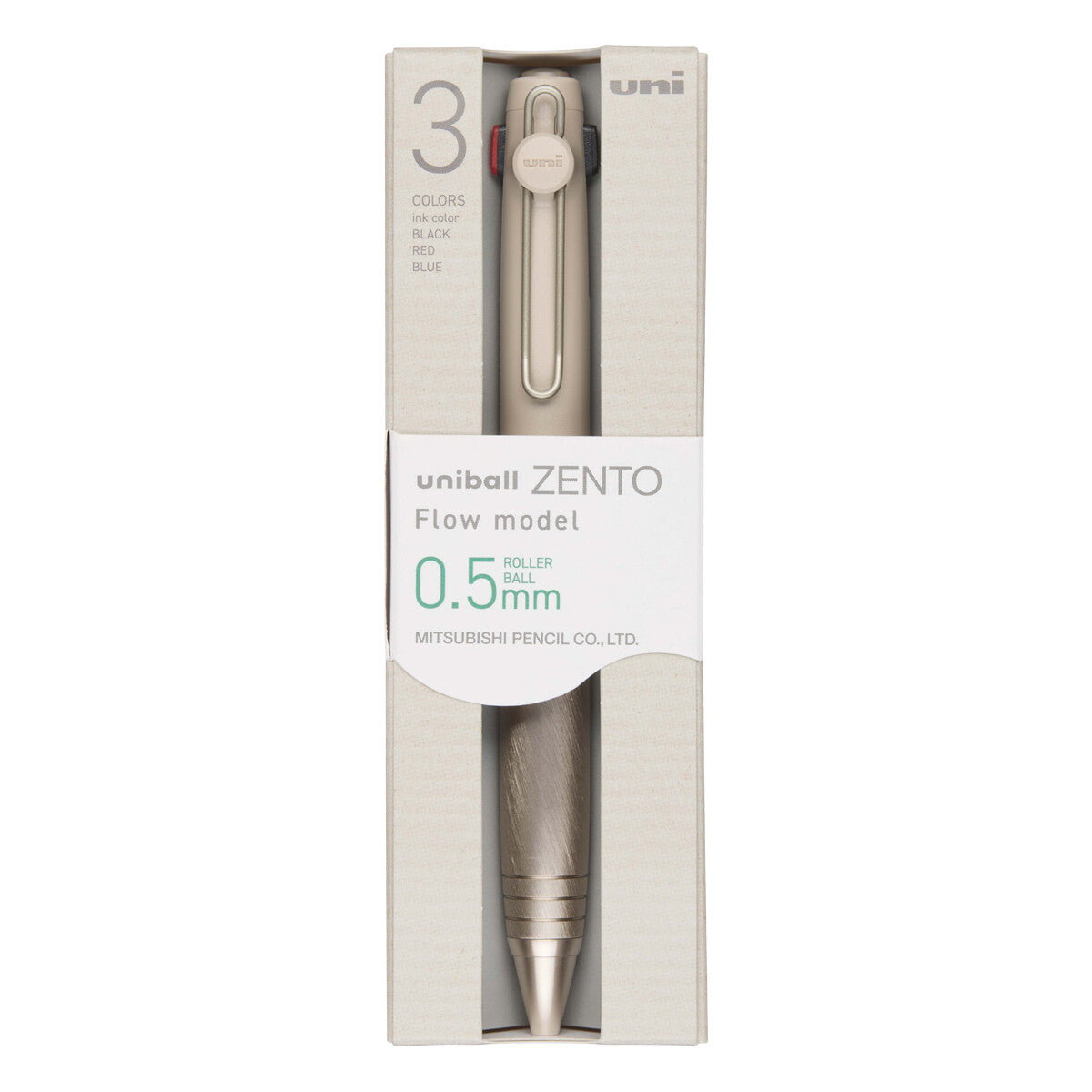 Mitsubishi Pencil Gel Pen Uni-ball Ballpoint Pen 3-colors 0.5mm