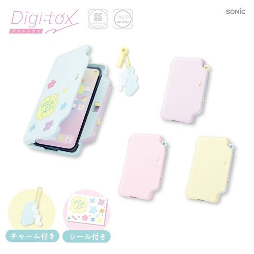Block Case*Solre Digitox for Smartphones*With Charms & Stickers