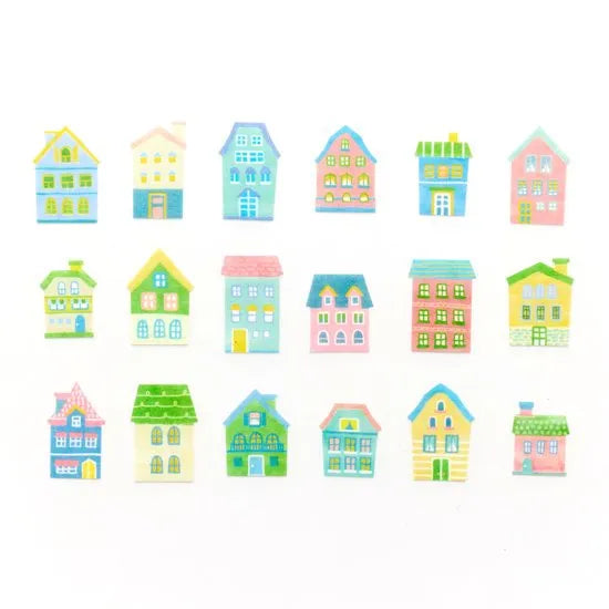 bande Washi Tape Masking Roll Sticker Cute House
