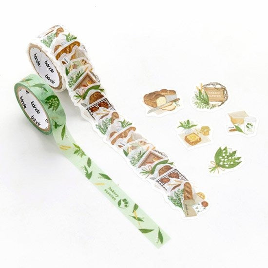 bande Washi Tape Roll Sticker Bakery Lily of the Valley