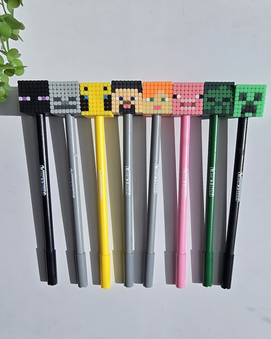 Minecraft Fine Tip Pen with Silicone Topper