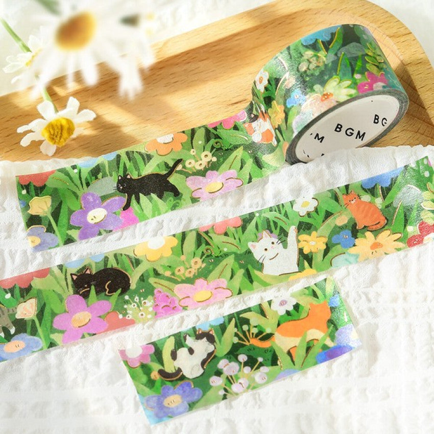BGM Washi Tape - The Cat's Journey