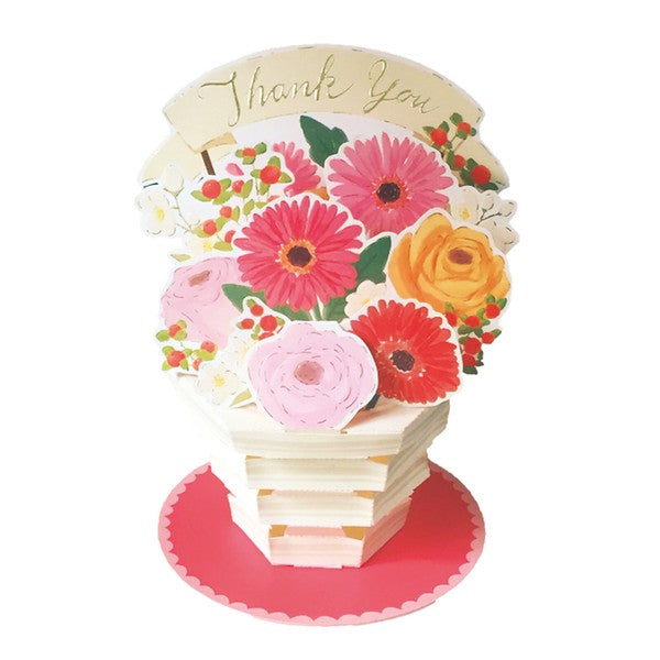 Greeting Card Red Flower