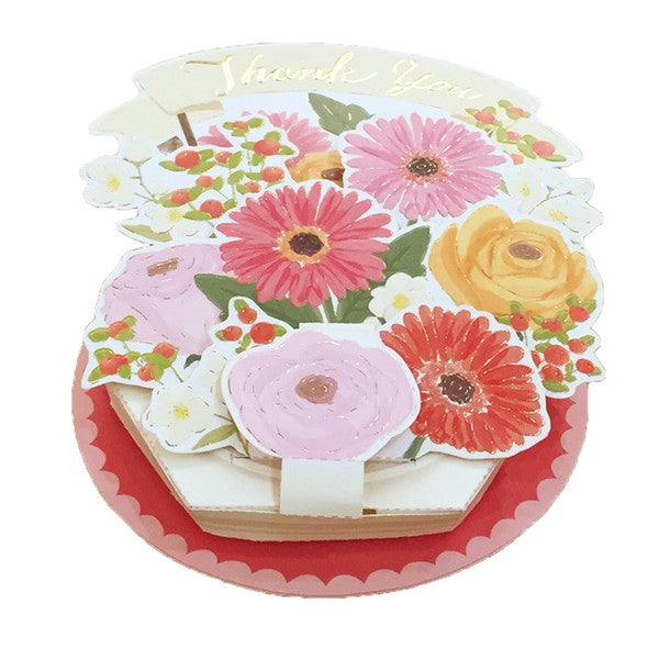 Greeting Card Red Flower