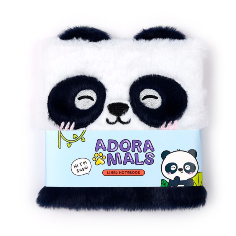 Adoramals Panda Plush Notebook