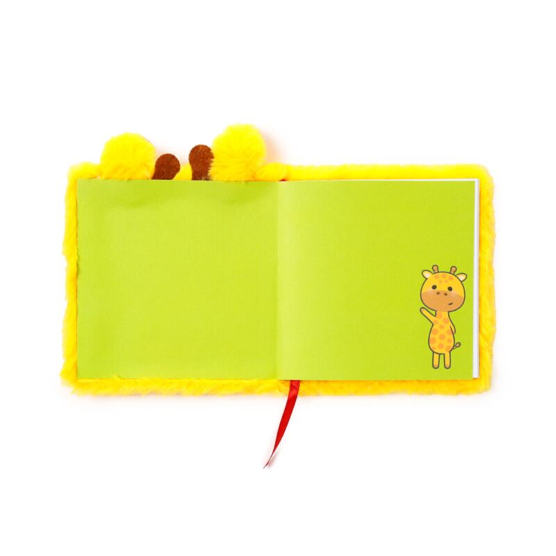 Adoramals Raffi the Giraffe Plush Notebook