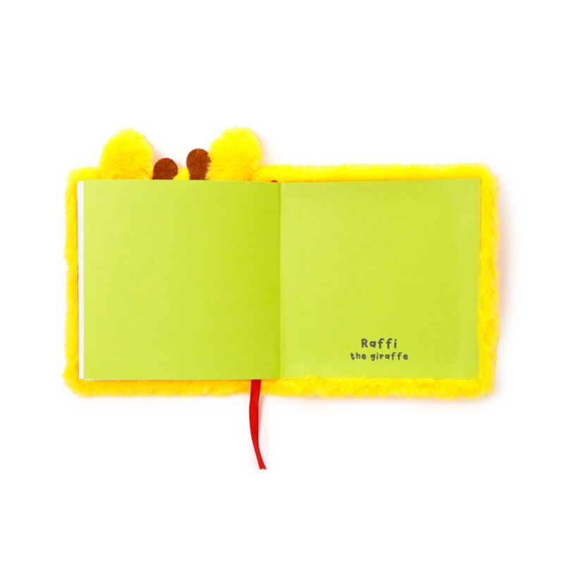 Adoramals Raffi the Giraffe Plush Notebook