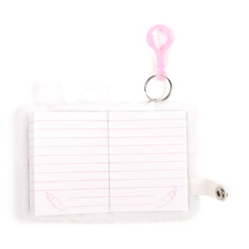 Springtime Chick & Bunny Rabbit Plush A7 Mini Notepad