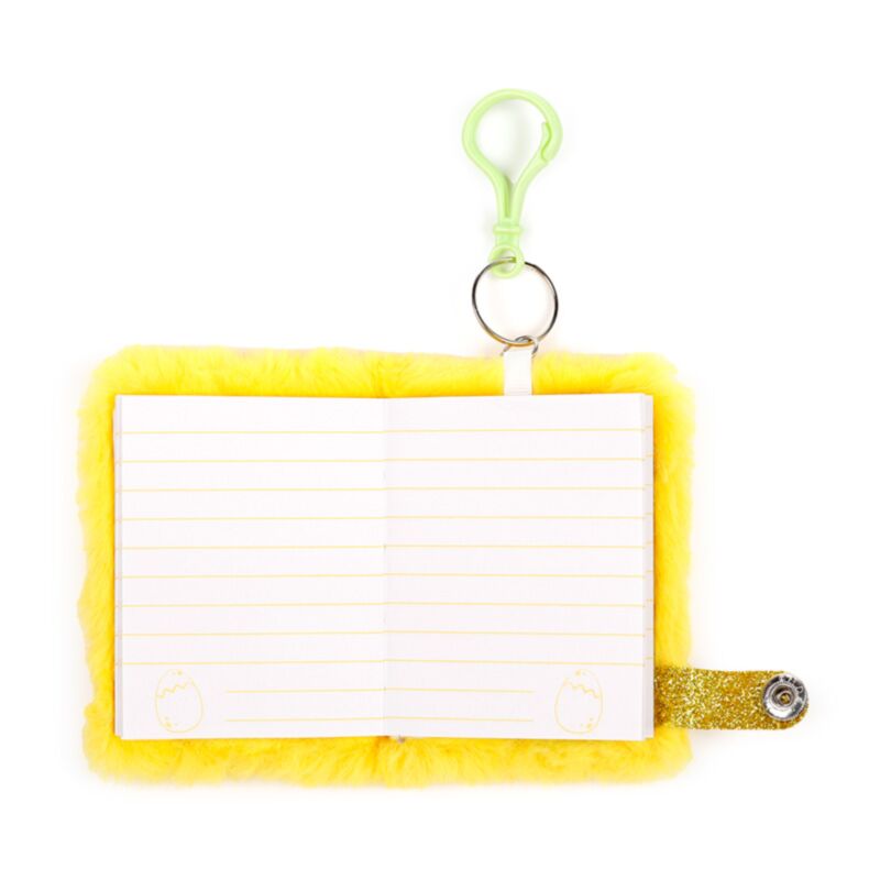 Springtime Chick & Bunny Rabbit Plush A7 Mini Notepad