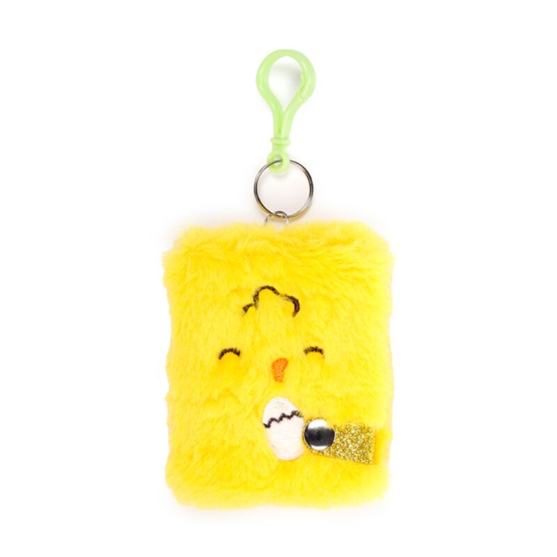 Springtime Chick & Bunny Rabbit Plush A7 Mini Notepad