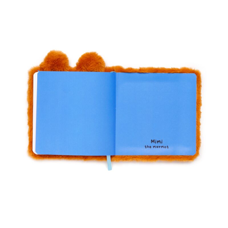 Adoramals Mimi the Marmot Plush Notebook