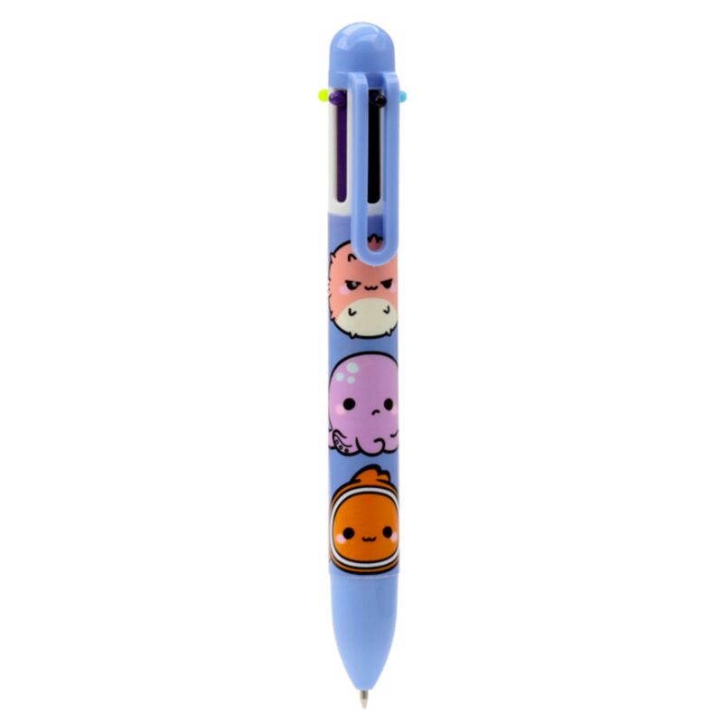Adoramals Sealife Multi Colour Pen (6 Colours)