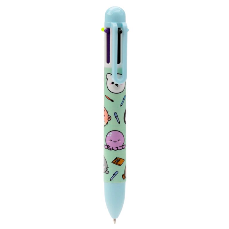 Adoramals Sealife Multi Colour Pen (6 Colours)
