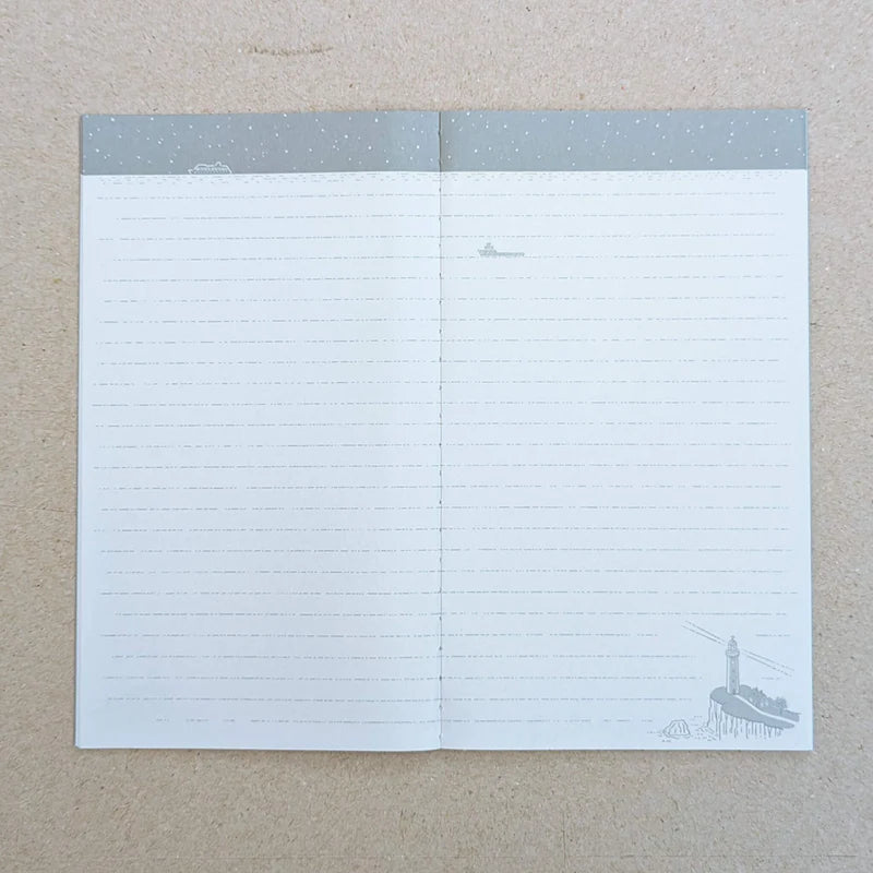 Kyupodo Todai Lighthouse Notebook Night