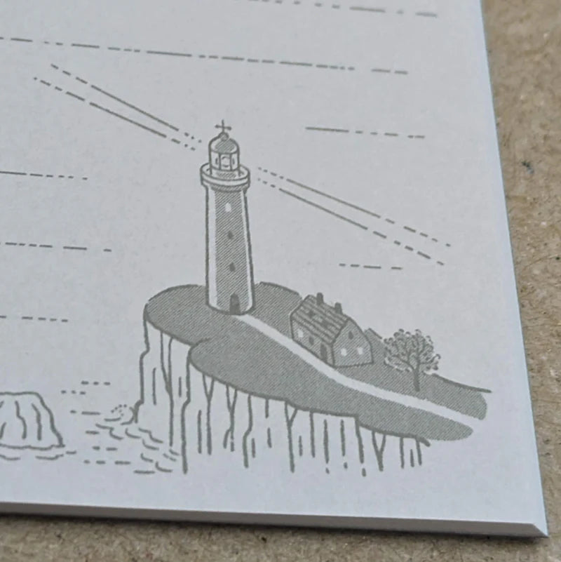 Kyupodo Todai Lighthouse Notebook Night