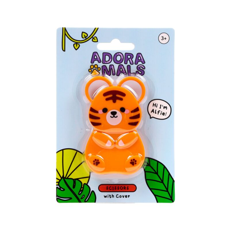 Adoramals Wild Kids Scissors in Magnetic Holder