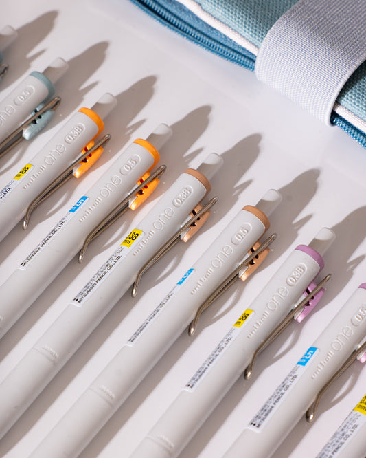 Mitsubishi Pencil Uni-ball One FIKA Colour 0.38mm Gel Pen Set