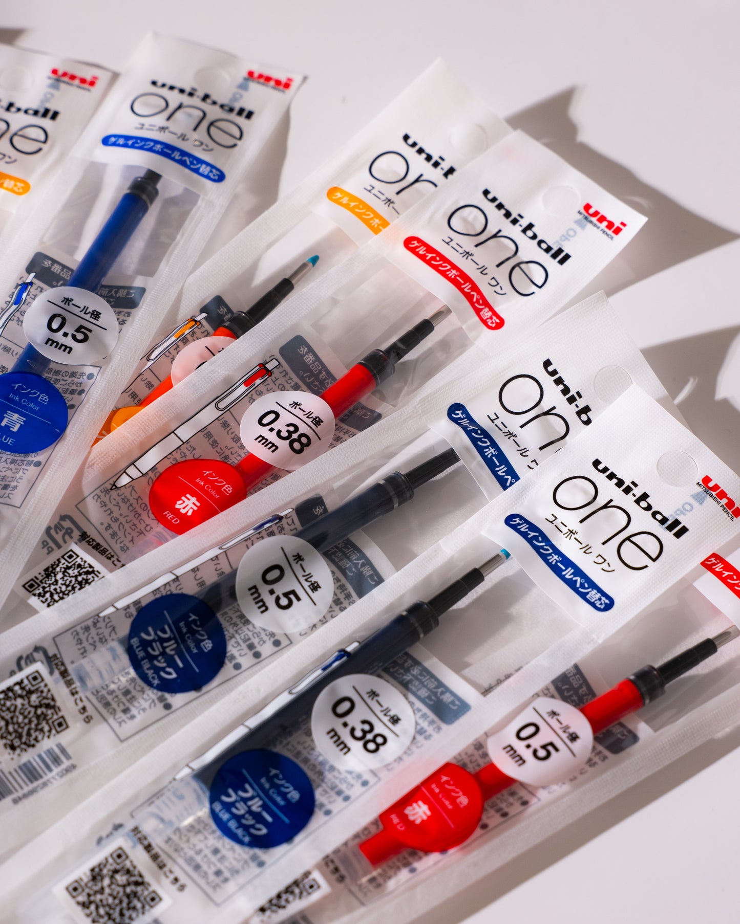 Mitsubishi Uni-ball One Gel Ink Pen Refill UMR-38S 0.38mm or UMR-05S 0.5mm