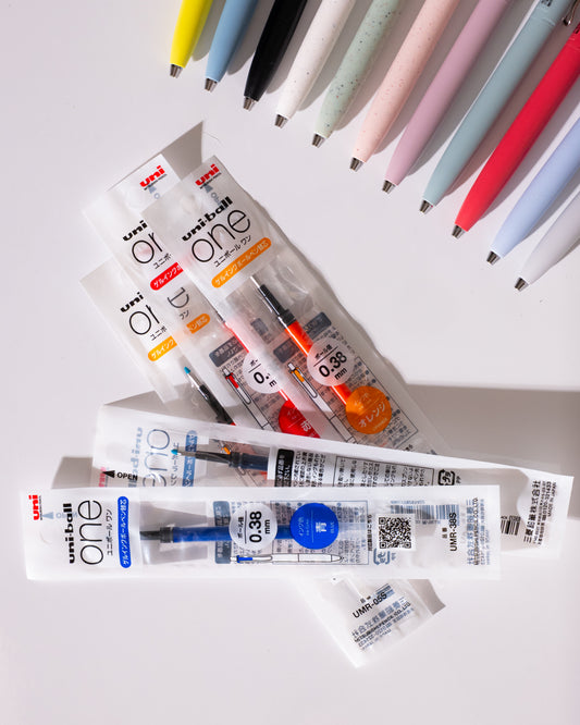 Mitsubishi Uni-ball One Gel Ink Pen Refill UMR-38S 0.38mm or UMR-05S 0.5mm