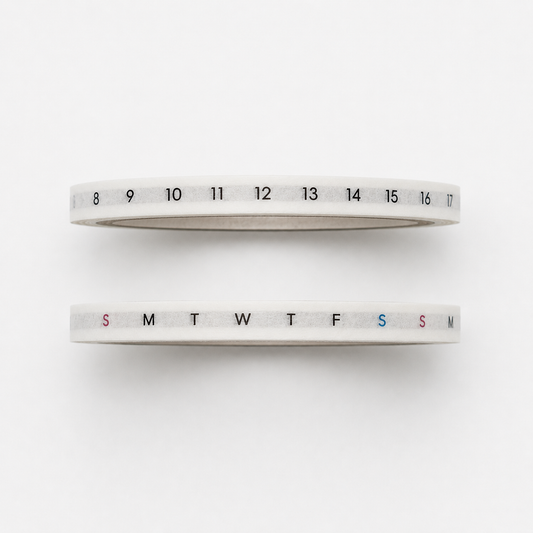 Harukoyomi Washi Tape Schedule 5mm