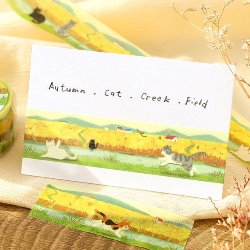 BGM Washi Tape - The Cat's Journey