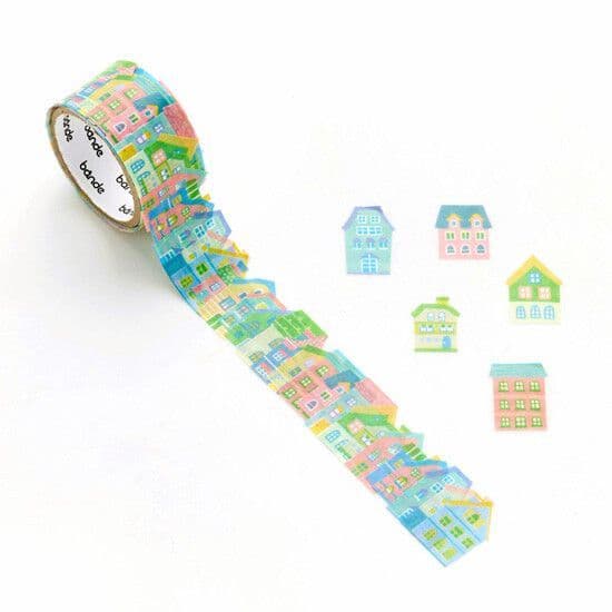 bande Washi Tape Masking Roll Sticker Cute House