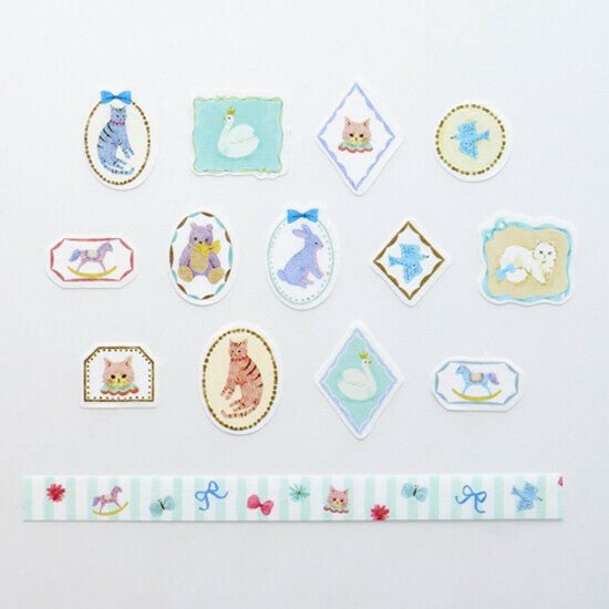 bande Washi Tape Masking Roll Sticker Forest Photo Studio - Note and Nib