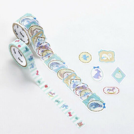 bande Washi Tape Masking Roll Sticker Forest Photo Studio - Note and Nib