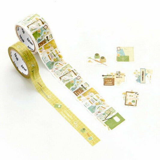 bande Washi Tape Roll Sticker Hinagiku Stationery Store - Note and Nib