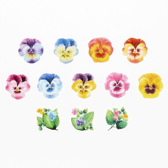 bande Washi Tape Roll Sticker Pansy - Note and Nib