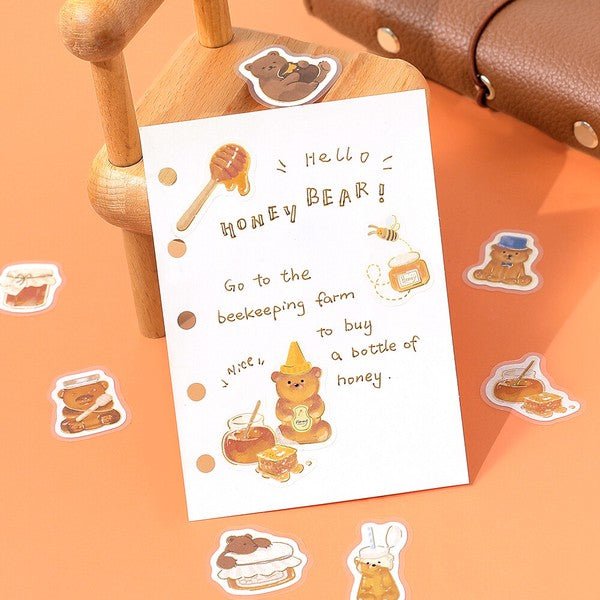 BGM Planner Stickers - Animal Sweets - Note and Nib