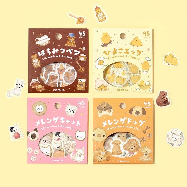 BGM Planner Stickers - Animal Sweets - Note and Nib