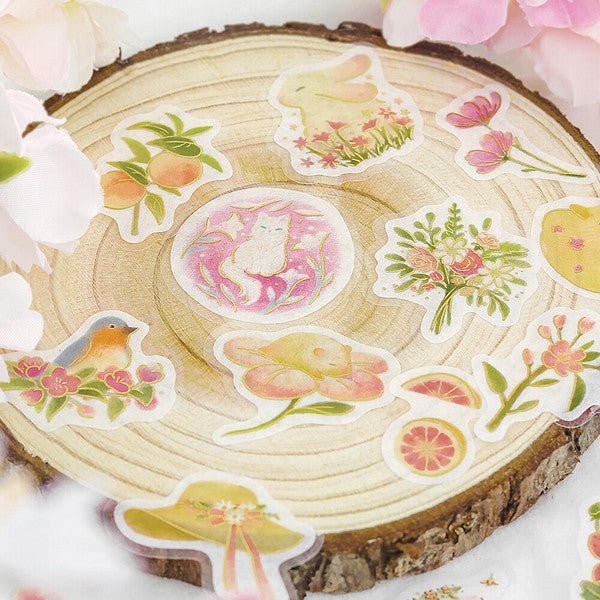 BGM Planner Stickers - Forest of Warmth Collection - Note and Nib