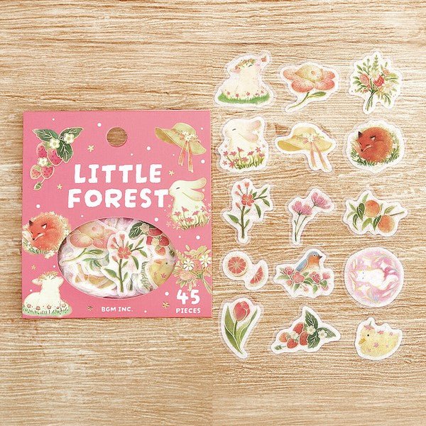 BGM Planner Stickers - Forest of Warmth Collection - Note and Nib