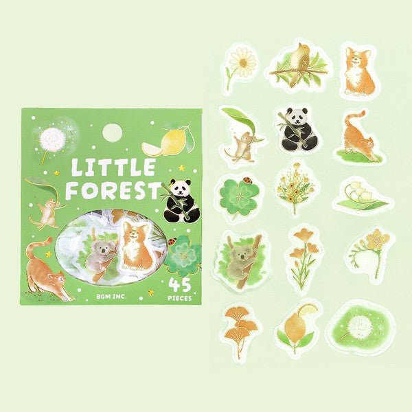 BGM Planner Stickers - Forest of Warmth Collection - Note and Nib