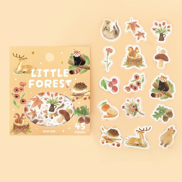 BGM Planner Stickers - Forest of Warmth Collection - Note and Nib