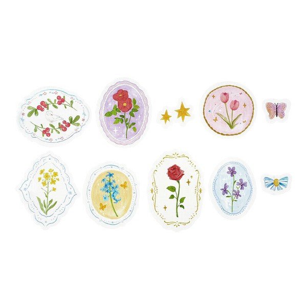 BGM Planner Stickers - Maiden Brooch Collection - Note and Nib