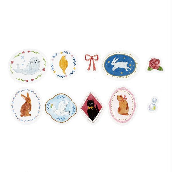BGM Planner Stickers - Maiden Brooch Collection - Note and Nib