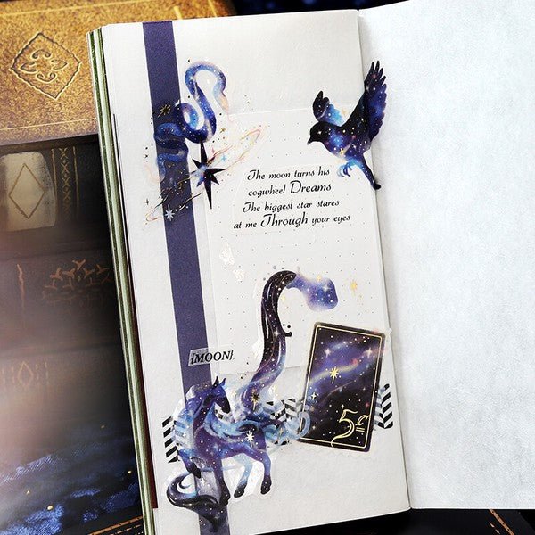 BGM Planner Stickers - Stardust Magic Collection - Note and Nib